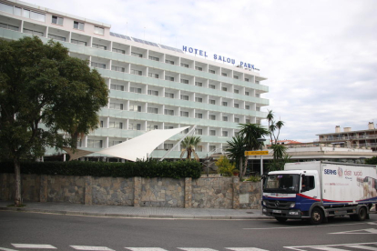 Pla general de l'hotel Salou Park, de Salou. Foto del 7 de novembre del 2019 (Horitzontal).