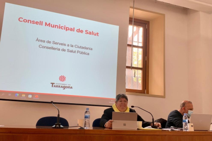 La consellera de Salut Pública de l'Ajuntament de Tarragona, Cinta Pastó, ha presidit la reunió.