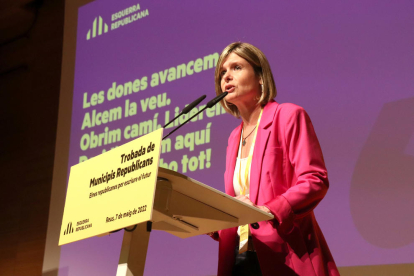 La presidenta de la Diputació de Tarragona i candidata d'ERC a les municipals de 2023 a Reus, Noemí Llauradó.