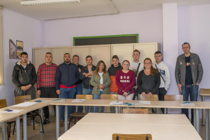 Fotografia dels participants als cursos.