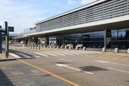 Pla general de les instal·lacions de la terminal de l'aeroport de Reus.