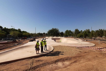 Miembros del Ayuntamiento han visitado las obras.