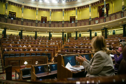Imagen de archivo del hemiciclo del Congreso de los Diputados.