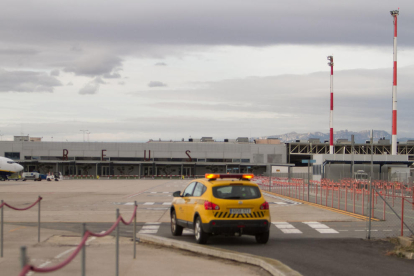 Imatge d'arxiu de les pistes de l'aeroport de Reus.