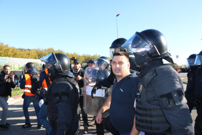 Imagen del conductor detenido por los mossos