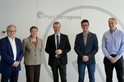 La reunión se ha celebrado en la sede institucional del Puerto de Tarragona.