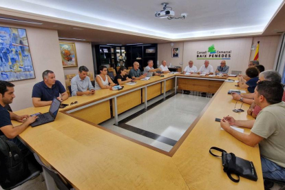 Reunió de Consell d'Alcaldes d'aquest diemcres.