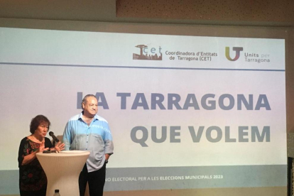 Imatge de la presentació de «la Tarragona que volem».