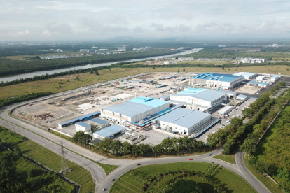 La fàbrica que té l'empresa a Malàisia, amb una estructura similar a la que tindrà a la ubicació de Mont-roig.