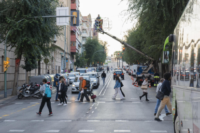 Els vianants podrien ser els protagonistes de la Rambla Vella, en detriment del cotxe, d'aquí a deu anys.