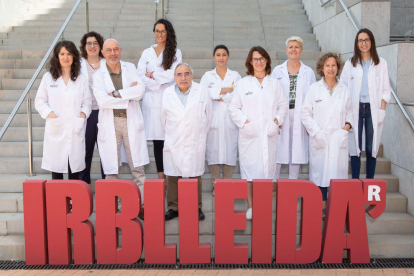 Investigadors del grup de recerca Patologia Neuromuscular Experimental de l'IRBLleida.