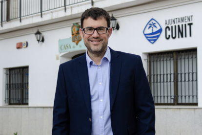 Imatge del candidat d'Impulsem Cunit, Jaume Casañas, per a les eleccions municipals de 2023.