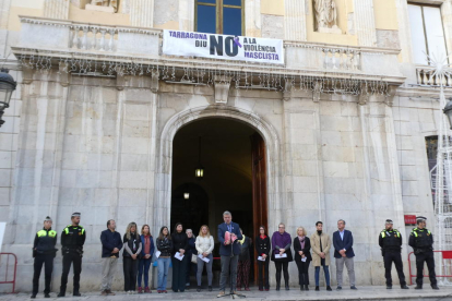 Acte institucional a l'Ajuntament de Tarragona.