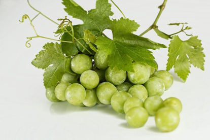 Imagen de archivo de un racimo de uva.