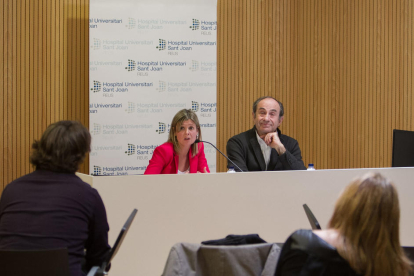 La presidenta del hospital, Noemí Llauradó, y el director general de Sagessa, Jordi Colomer, dieron a conocer ayer los números.