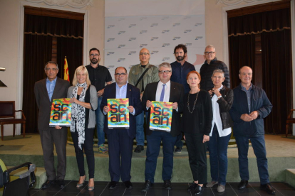 Imagen de la presentación de la sexta edición del Festival Internacional SCAN Tarragona.