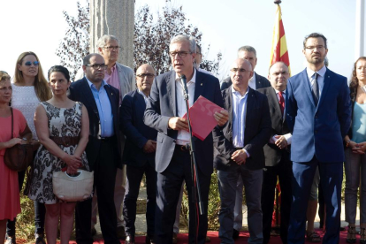Ballesteros cree que la movilización de la ANC y Òmnium en Tarragona será una «gran fiesta»