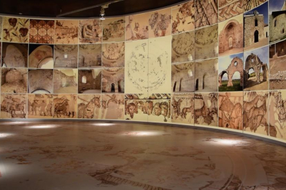 El MNAT presenta una exposició sobre la vil·la romana de Centcelles