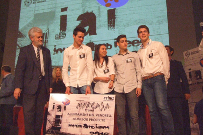 El Vendrell entrega los premios del concurso 'Jóvenes con ideas'