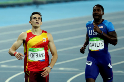 Hortelano, eliminado en las semifinales de 200 metros