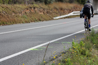 Cada tres dies la província registra un accident amb un ciclista implicat