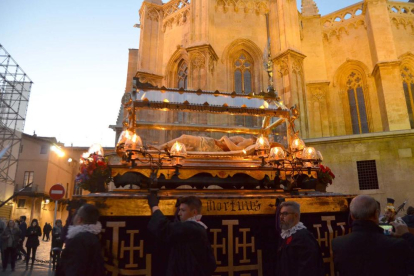 La Processó va passar pel costat de la Catedral de Tarragona