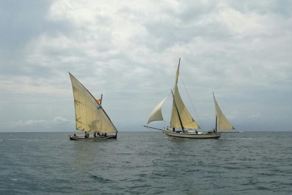 Cinc de les barques participants eren de Calafell mateix.