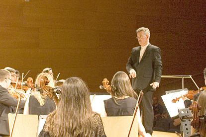 Fabregat es director de la orquesta Händel del conservatorio de Vila-seca.