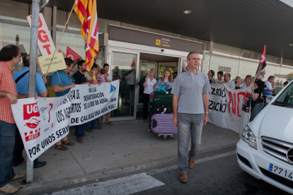 El juez ratifica los servicios mínimos de Fomento a la huelga del Aeropuerto en el 2013