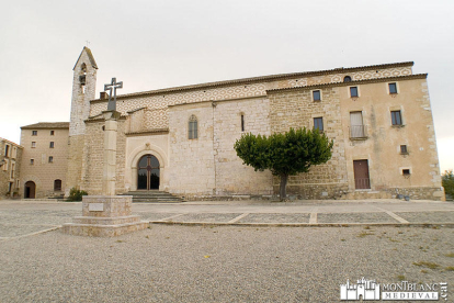 La iglesia de la Mare de Déu de la Serra de Montblanc.