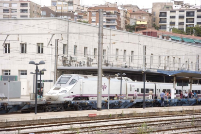 Imatge de l'estació de trens de Tarragona, que canviarà d'aspecte totalment a finals d'any.