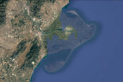 El Delta del Ebro desaparecerá si el nivel del mar sube, tan sólo, un metro.