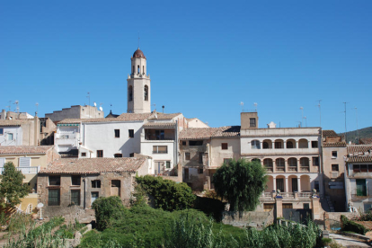 Vista del municipi de Cabra del Camp.