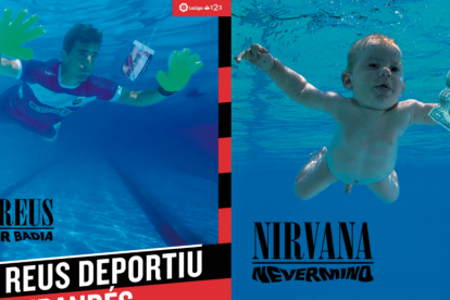 Edgar Badia se convierte en el bebé de la portada de Nevermind