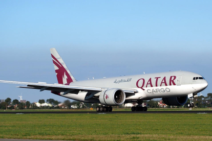 El vuelo, de la compañía Qatar Airways, viajaba de Doha a Brasil.