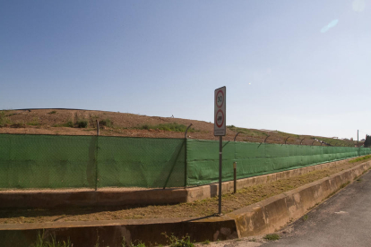 Una imatge de el dipòsit, que està ubicat a la zona de Mas Calbó.