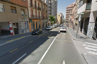 imatge del carrer Estanislau Figueres.