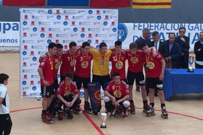 El juvenil del CE Vendrell se proclama subcampeón de España en Galicia