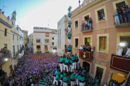 P8fm dels Castellers de Vilafranca al Catllar.