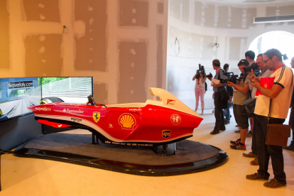 Ferrari Land deixa veure el 65% de la seva fisonomia definitiva