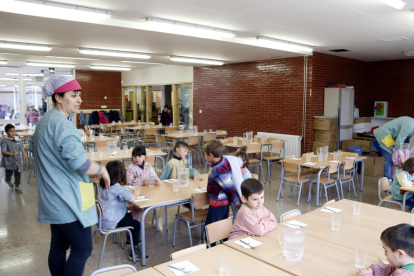 Imagen de archivo de un comedor escolar en Cataluña.