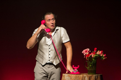 Un instant d''El Pillo, de Marcel Tomàs & Cascai Teatre, que es va representar ahir al Teatre Fortuny.