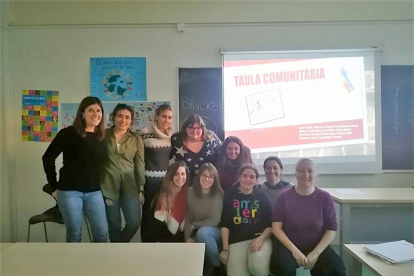 Imagen de la presentación del estudio sobre la 'Taula Comunitària' del Vendrell.