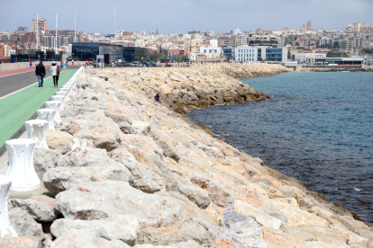 Zona donde el Puerto estudia construir la nueva estación marítima de Tarragona para recibir cruceros.