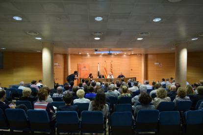 Imatge de la conferència que ha tingut lloc