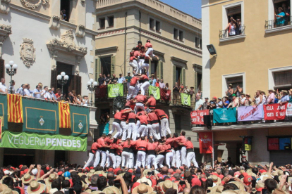 La administración de la Festa Major de Vilafranca se convierte en embajadora de los grupos castellers de Valls
