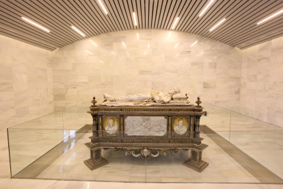 Imatge del mausoleu del general Prim a Reus.