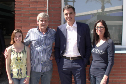 Pedro Sánchez visita Tarragona por|para la presentación de la candidatura tarraconense del PSC por|para las nuevas elecciones generales