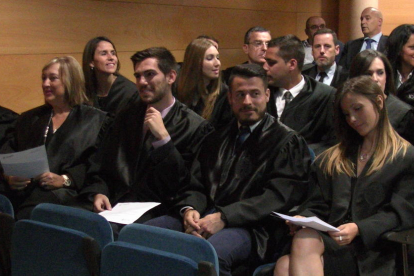 Els nous advocats de Tarragona, protagonistes de la festivitat de Sant Raimon de Penyafort