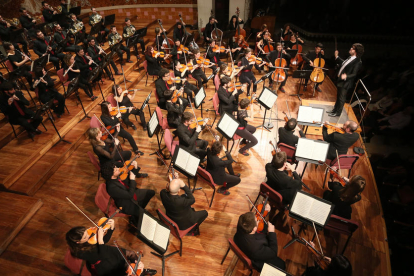 Imatge d'una de les actuacions de l'Orquestra Camera Musicae.